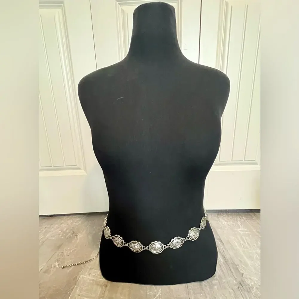 Metal Southwest style belt